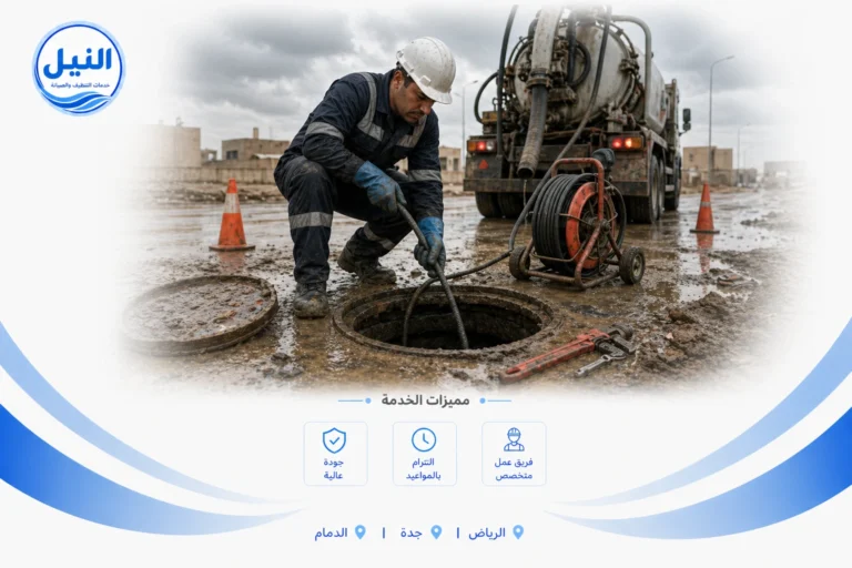 شركة تسليك مجاري بالخرج