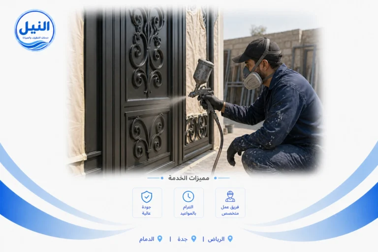 معلم دهان ابواب حديد بالرياض